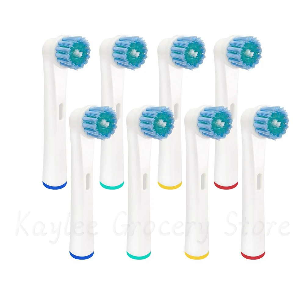 Replacement Brush Heads EB-17D For Oral B Electric Toothbrush Fit Advance Power/Pro Health/Triumph/3D Excel Pro5000/7000