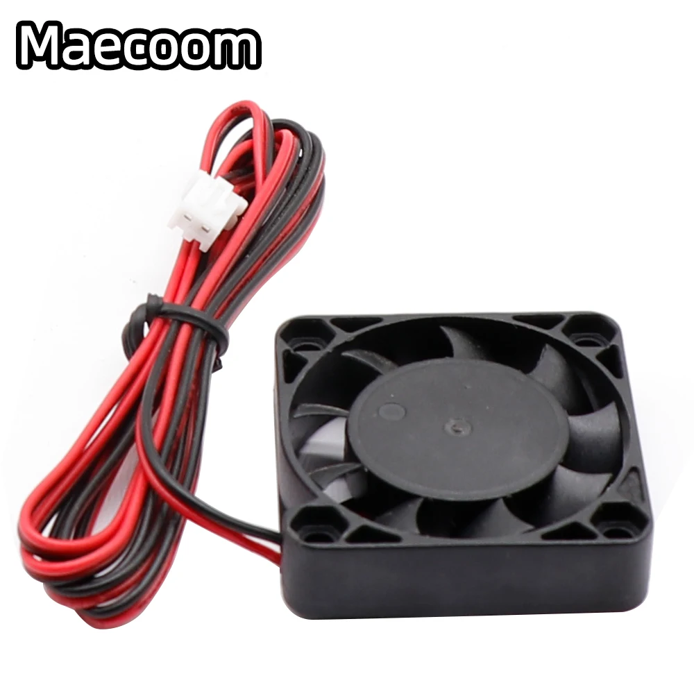 5015/4010/4020 12v e 24v ventilador turbo de refrigeração sem escova peças de impressora 3d 2pin para extrusora dc cooler ventilador parte ventiladores de plástico preto