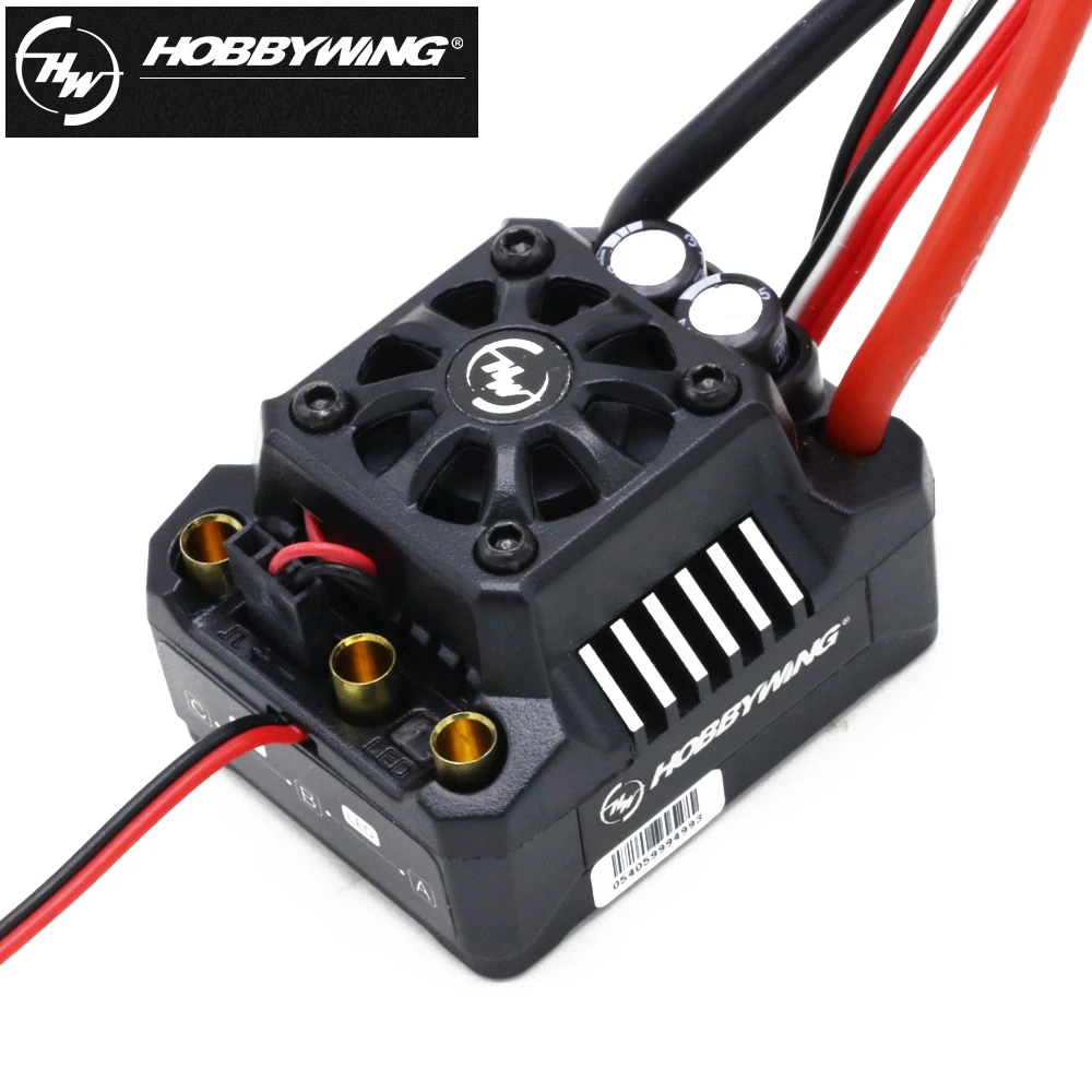 Hobbywing EZRUN Max10 SCT 120A 2-4S Waterproof Brushless ESC Speed Control 6V/7.4V BEC Output For 1:10 RC Car Monster Truck Toy