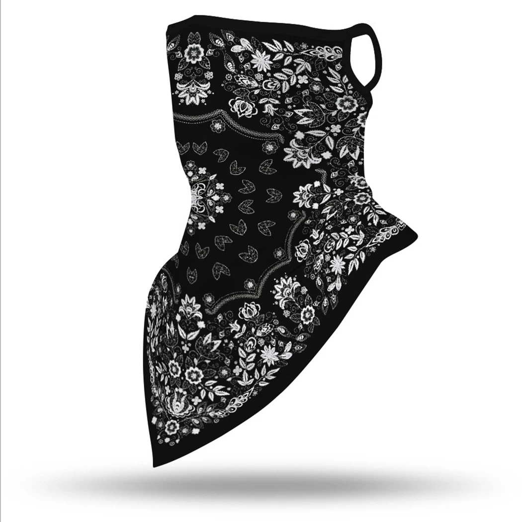 Masque facial de cyclisme pour hommes et femmes, Bandana, résistant à la poussière et aux UV, écharpe pour cou, randonnée