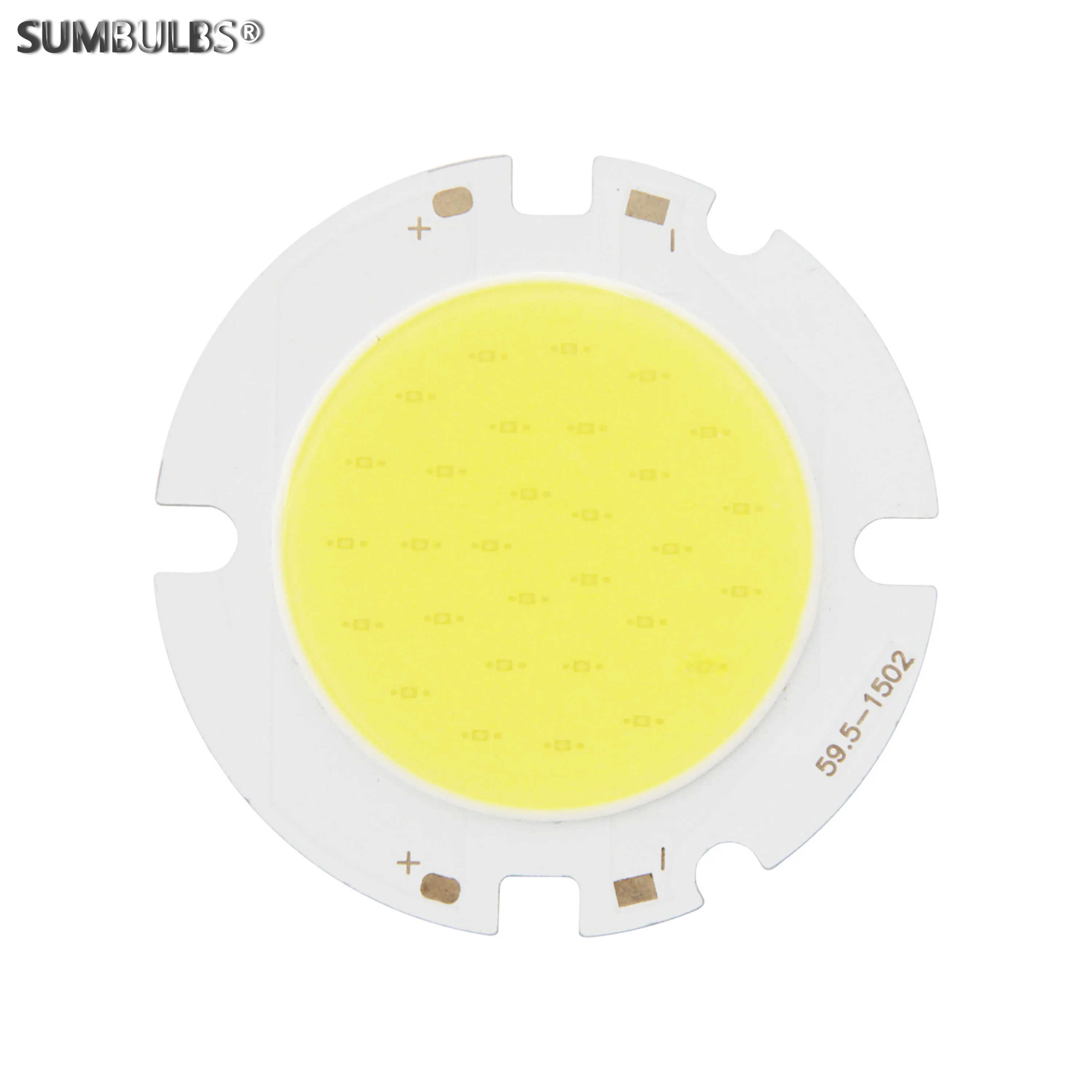 30W 6042 60mm Round Led Cob CHIP Light Source for Down Lamp DC 30V-33V 900mA Natural Warm Cold White Emitting Color