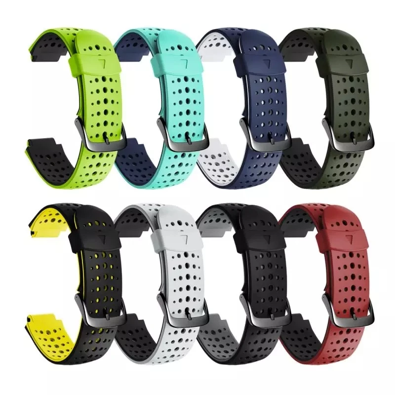 22mm Watch Straps for Garmin Forerunner 235 230 620 630 735XT 235Lite Sports Watchband Smartwatch Wrist Band Silicone Bracelet