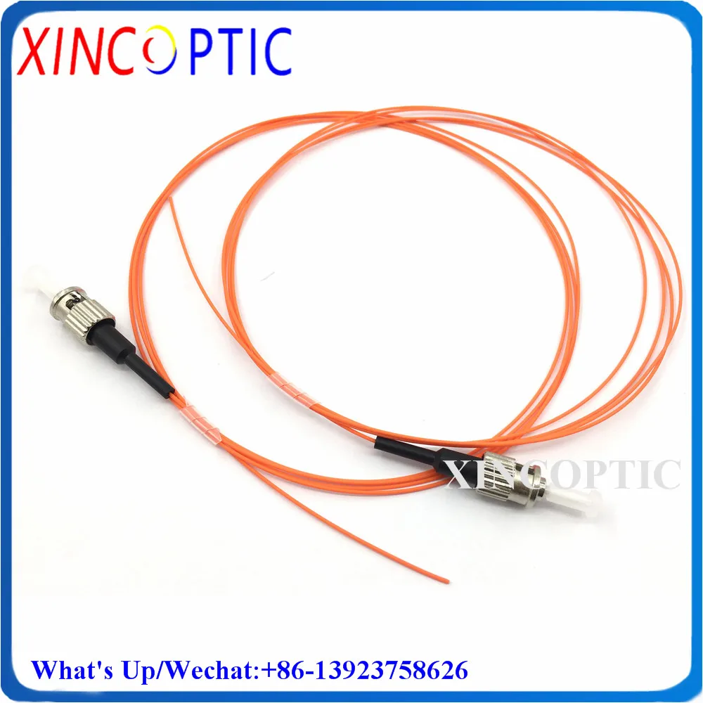 

MM Multimode 62.5/125 OM1 1.5M 1M Simplex,0.9mm LSZH Jacket,ST/UPC Fiber Optic Pigtail Connector Cable