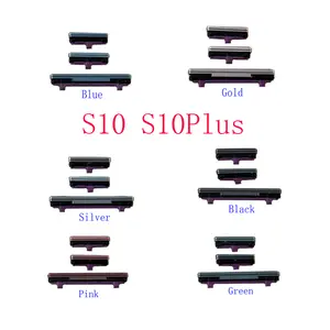 Bilashmart 1Set Power On Off Swith Volume Button Samsung Galaxy S10 S10Plus S9 S9Plus S8 Plus S8Plus Note 8 Note8 Housing Side Key