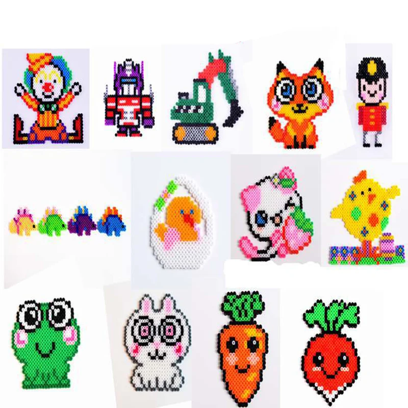 8000 Stück/2,6 mm Eisenperlen Pixel-Puzzle Eisenperlen in verschiedenen Farben für Kinder Hama-Perlen Perler-Perlen DIY Hochwertiges handgemachtes Geschenkspielzeug – Detail 13