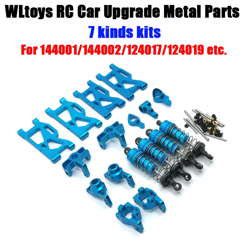 

Wltoys 144001 144002 124017 124019 metal upgrading and refitting parts of remote control vehicle (212)