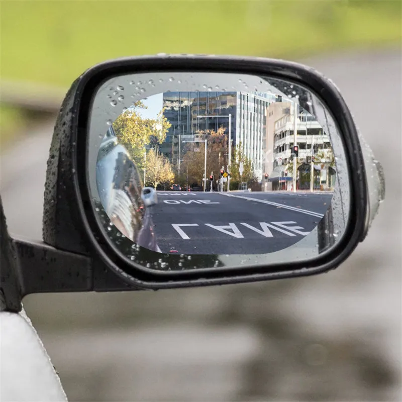 2pcs Car rearvie Mirror Anti-Fog Anti-water Film For Ford Mustang Ranger Figo KA Territory FLEX Transit Super Duty Atlas F-150