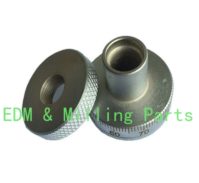 1 conjunto "2 pces" fresadora cnc parte b161 + 162 escala de alimentação dial anel para bridgeport