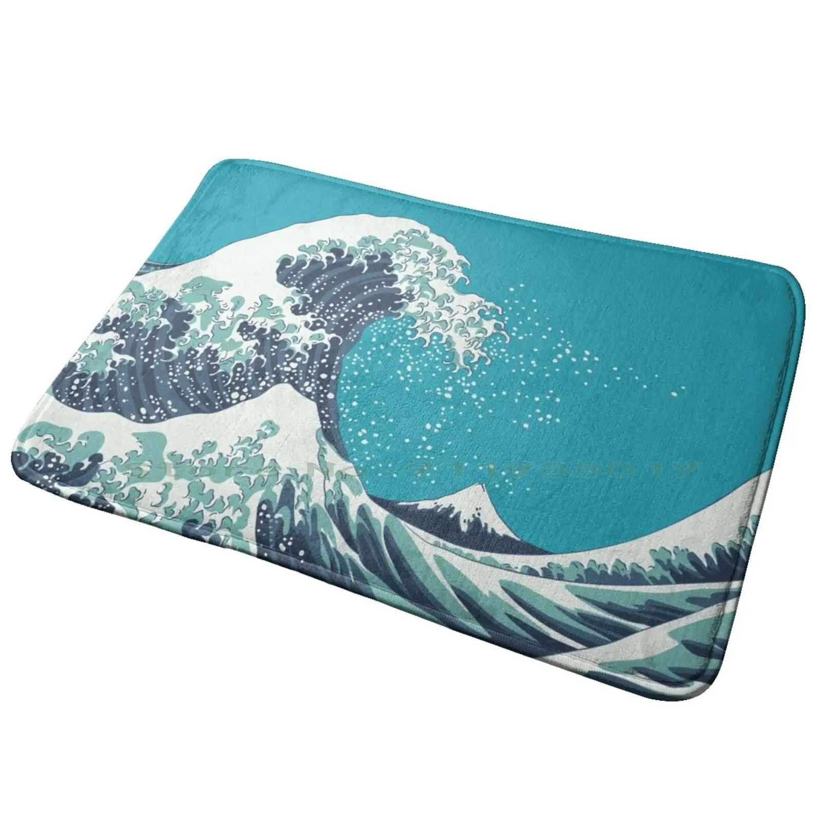 The Great Wave Off Kanagawa Entrance Door Mat Bath Mat Rug Miguel Oliveira Race Rider Grandprix Moto2 Portuguese Team 44 88