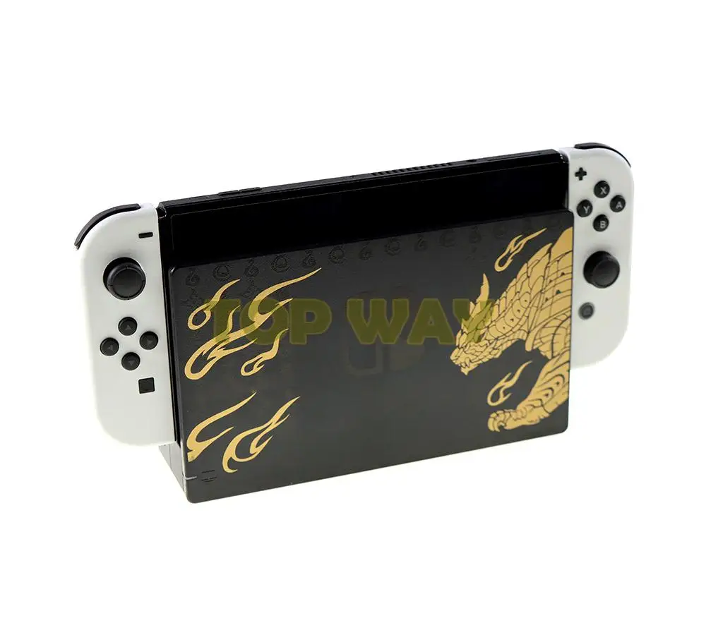 1PC 한정 버전 Animal Crossing Edition NS Nintend Switch TV Dock 충전기 스테이션 스탠드 용 충전 도크