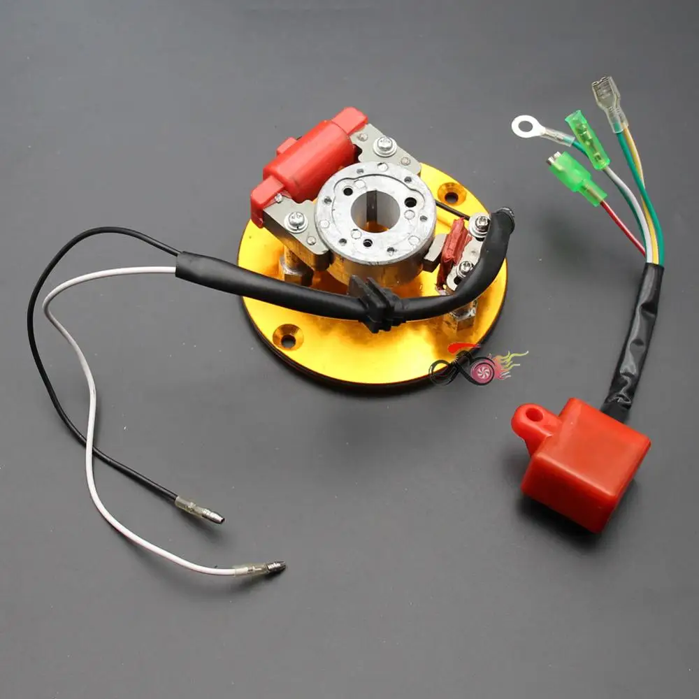 Magneto Stator Inner Rotor CDI For CRF XR 70 XR50 Z 50 Taotao Baja Coolster SDG SSR Pit Bike Horizontal Kick Start  Engine