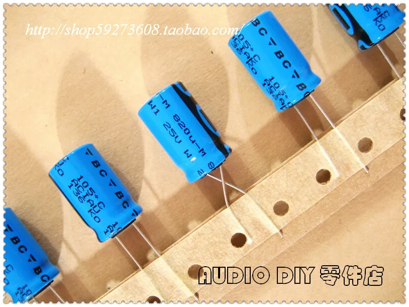 

10PCS/30PCS Holland BC standard 136 series 820uF/25V electrolytic capacitor (with original box) free shipping