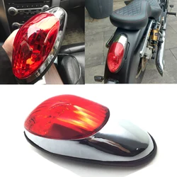 Universal Motorcycle Rear Taillight Running Light Red LED Brake Indicator Lamp For Yamaha Virago Honda VLX 400 Kawasaki VN900