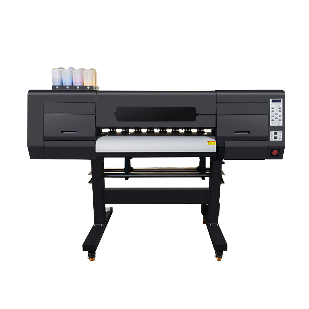 DTF Heat Press Machine For DTF Print  PET Heat Press Machine + Shaking Powder Machine