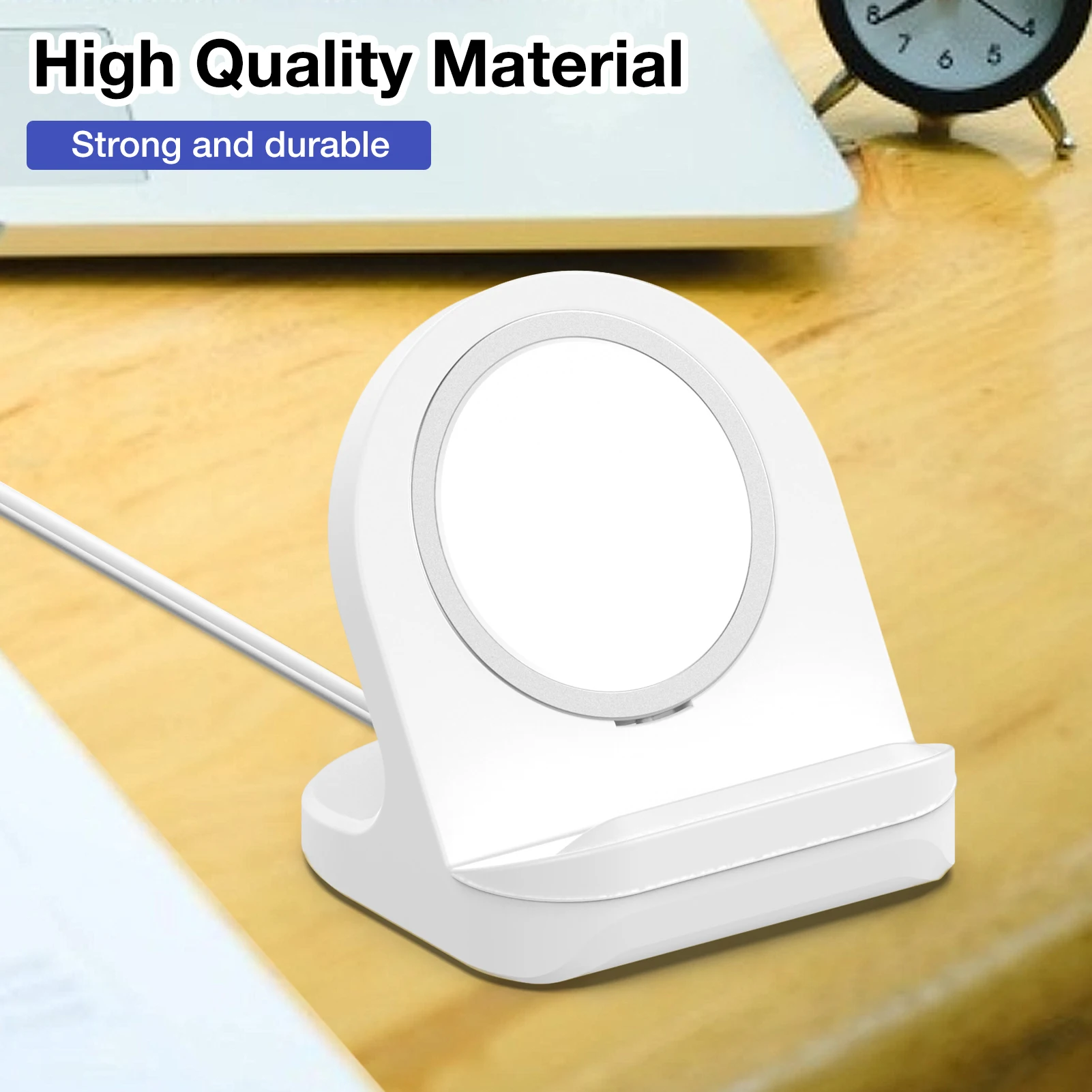 Portable Desktop Charger Holder Silicone Bracket For MagSafe Wireless Charger Mobile Phone Stand For IPhone 12mini 12 Pro Max