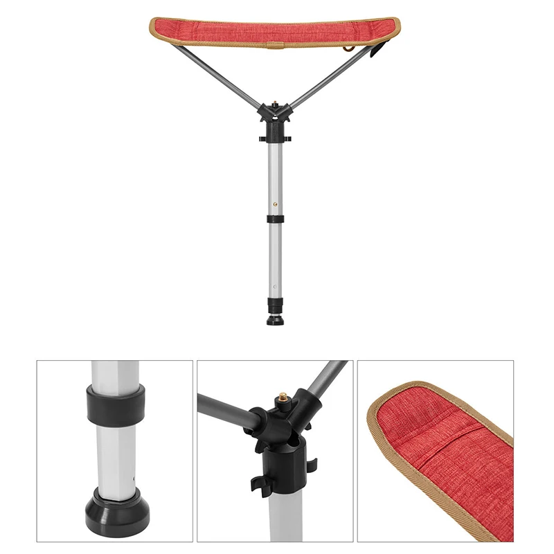 Outdoor Furniture Fishing Chair Adjustable Telescopic Stool Portable Folding Beach Chair Multifunctional Camping Folding Stool