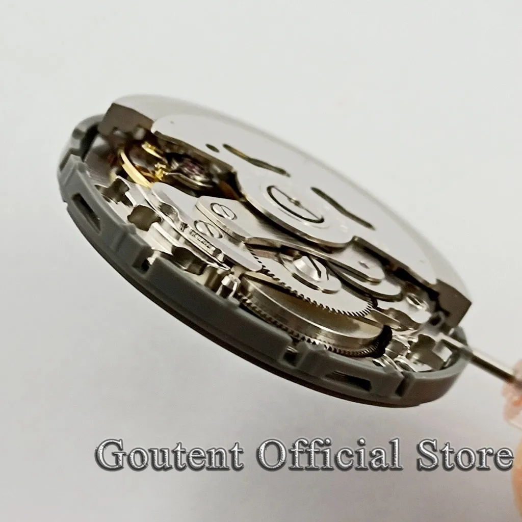 24 Jewels Mechanical NH38 Automatic Watch Movement 21600bph Replacement Whole Movement Spare Parts Accessories