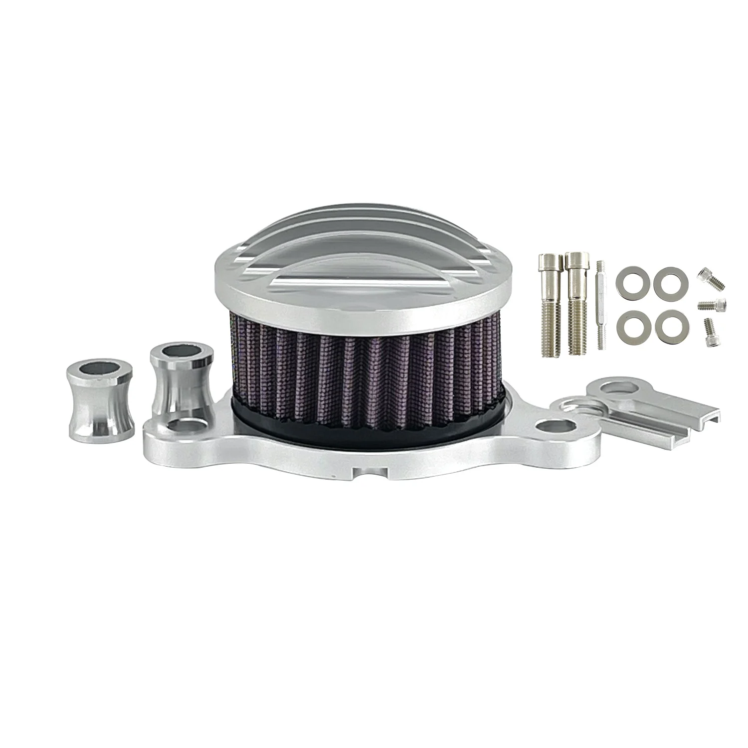 Motorcycle Air Cleaner Intake Filter System Kit Case For Harley Sportster XL883 XL1200 XL 883 1200 2004-2016