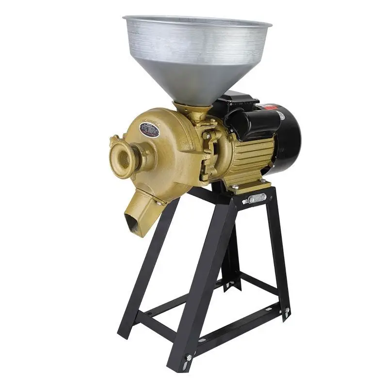 Steel Grinder Wet and Dry 3500w 150 Type Multi-function Grinder Bean Grinder Rice Pulper Corn Grain Beater