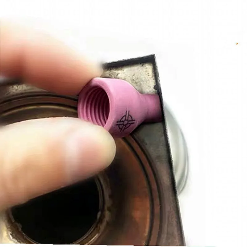 8 قطعة QQ150 QQ-150A TIG شعلة لحام اكسسوارات مطابقة ماكينة لحام بغاز التنجستين الخامل 150A ماكينة لحام فوهة داخلية وخارجية