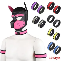 BDSM Gay Puppy Play Armband Fetish Dog Slave Sex Accessories Arm Bondage Cuffs Restraint Binder Adult Shop Sex Toys for Men Gay