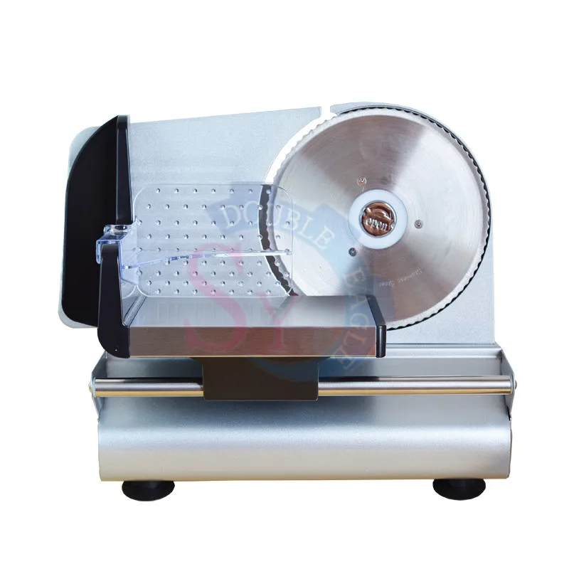 

8808 Family electric frozen beef lamb roll slicing machine/chilled meat chipper/bread cheese fruit slicer cutting machine 110V