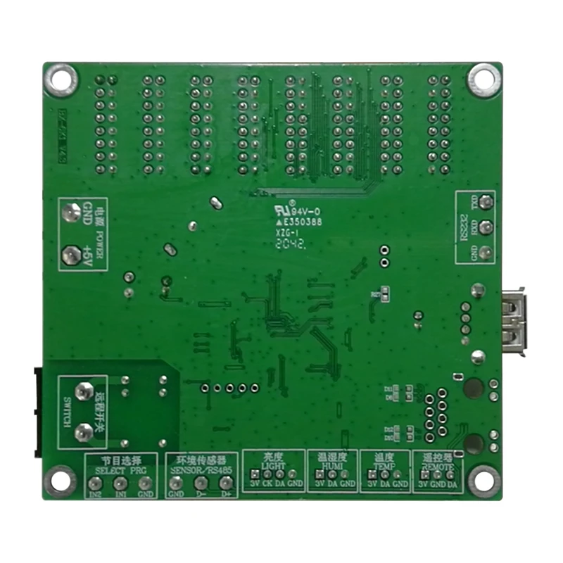 Onbon único duplo cor completa BX-6K1 (rs232 + rs485)