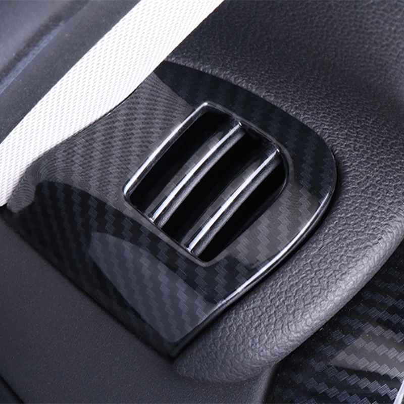 Car Air Vent Cover Outlet Shell Case Housing Carbon Fiber Sticker For Mini Cooper One S F55 F56 F57 Hatchback Refit Accessories