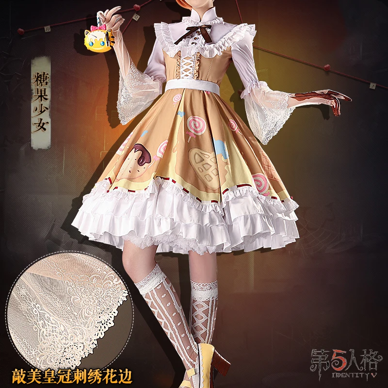 

Mechanic Tracy Reznik New Skin Candy Girl cos Games Identity V anime woman cosplay High-quality dress fashion costume full set