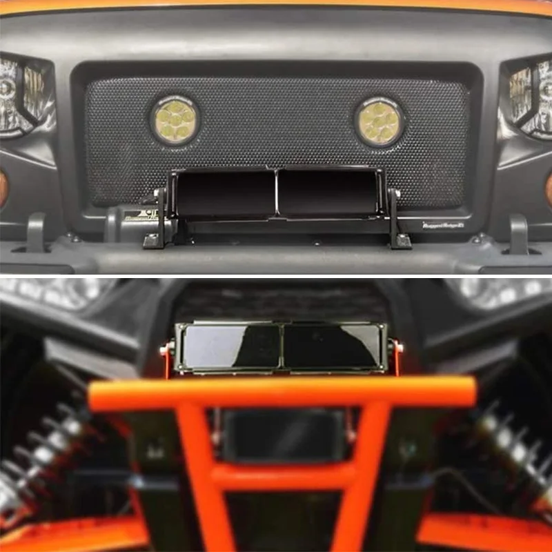 Bar Led Work Light Cover Black Lens Lightbar Shells Protector Kit for Universal Vehicle 4x4 Off-Road SUV ATV Moto Car Styling