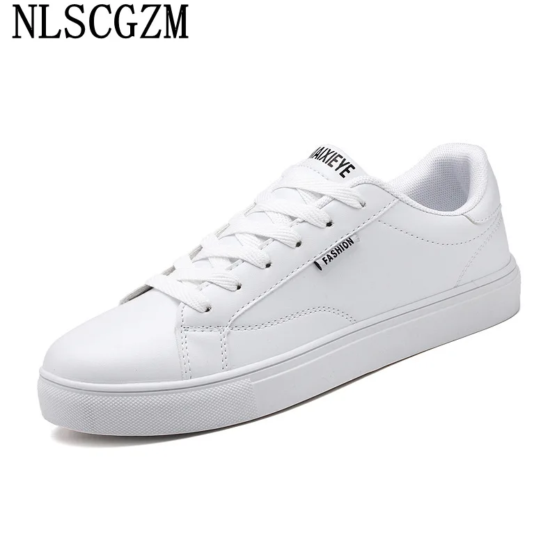 White Sneakers Leather Casual Shoes Men Sports Shoes for Male Luxury Designer Shoes for Man 2024 Skateboard Zapatillas De Hombre