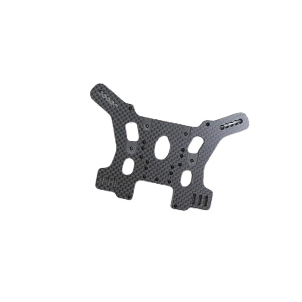 Carbon Fiber Shock Absorber Bracket Front Rear Shock Tower Mount for TEKNO ET48 2.0 RC Car Parts