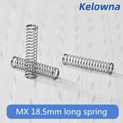 Kelowna Lumia 기계식 키보드 스프링 MX 18.5mm, 긴 스프링 바닥 힘 35g 55g 60g 63.5g 68g 72g 78g, 팩당 110 개