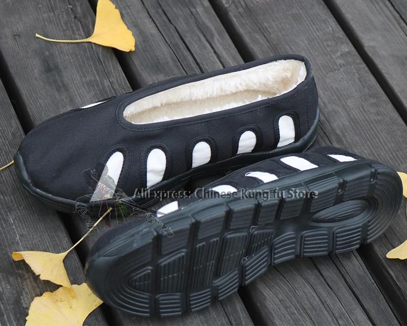 أحذية تاي تشي الشتوية للرجال والنساء أحذية رياضية Wudang Taoist أحذية الكونغ فو فنون الدفاع عن النفس أحذية Wushu Wing Chun