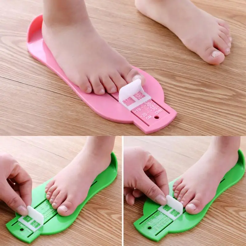 Herramienta para medir el pie del bebé, regla para medir el tamaño de los zapatos, accesorios para niños pequeños, medidor de medida del pie x