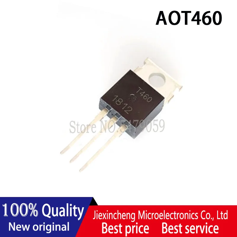 5PCS AOT460 T460 TO220 MOSFET N-CH 60V 85A New original