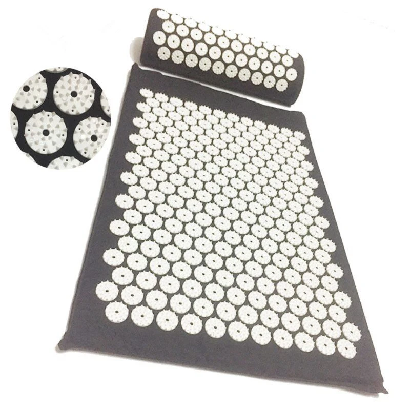 Purple Yoga Mat Massager Massage cushion Acupressure Mat Relieve Stress Pain Acupuncture Spike Yoga Mat pin pad/yoga mat