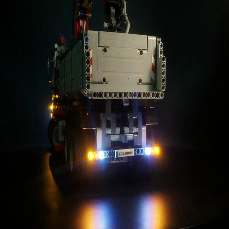 LED light up kit (only light included) for lego 42043 Compatible with technic series the Arocs 3245 truck