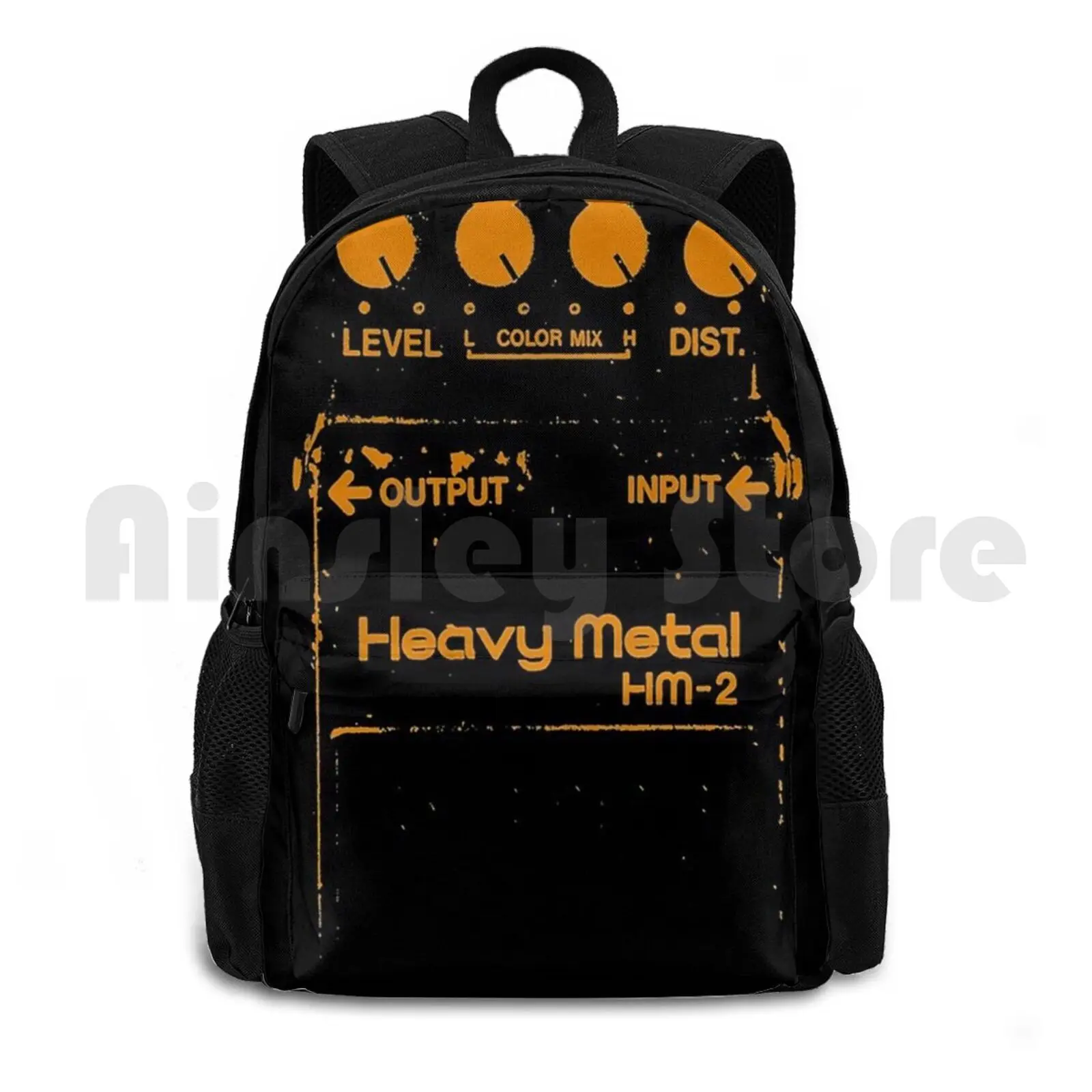 Chainsaw Guitar Pedal (-2 ) Outdoor Hiking Backpack Waterproof Camping Travel Chainsaw Guitar Pedal 2 Fashion New York Pattern