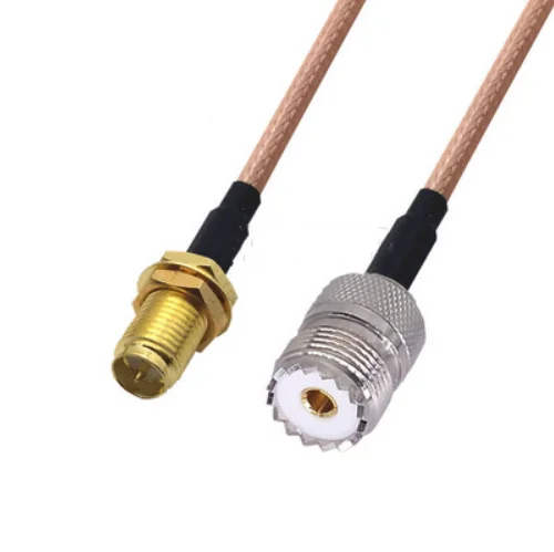 RG178 Cable Kabel RP SMA Female to UHF PL259 Female adapter Pigtail Coaxial RF jumper cable