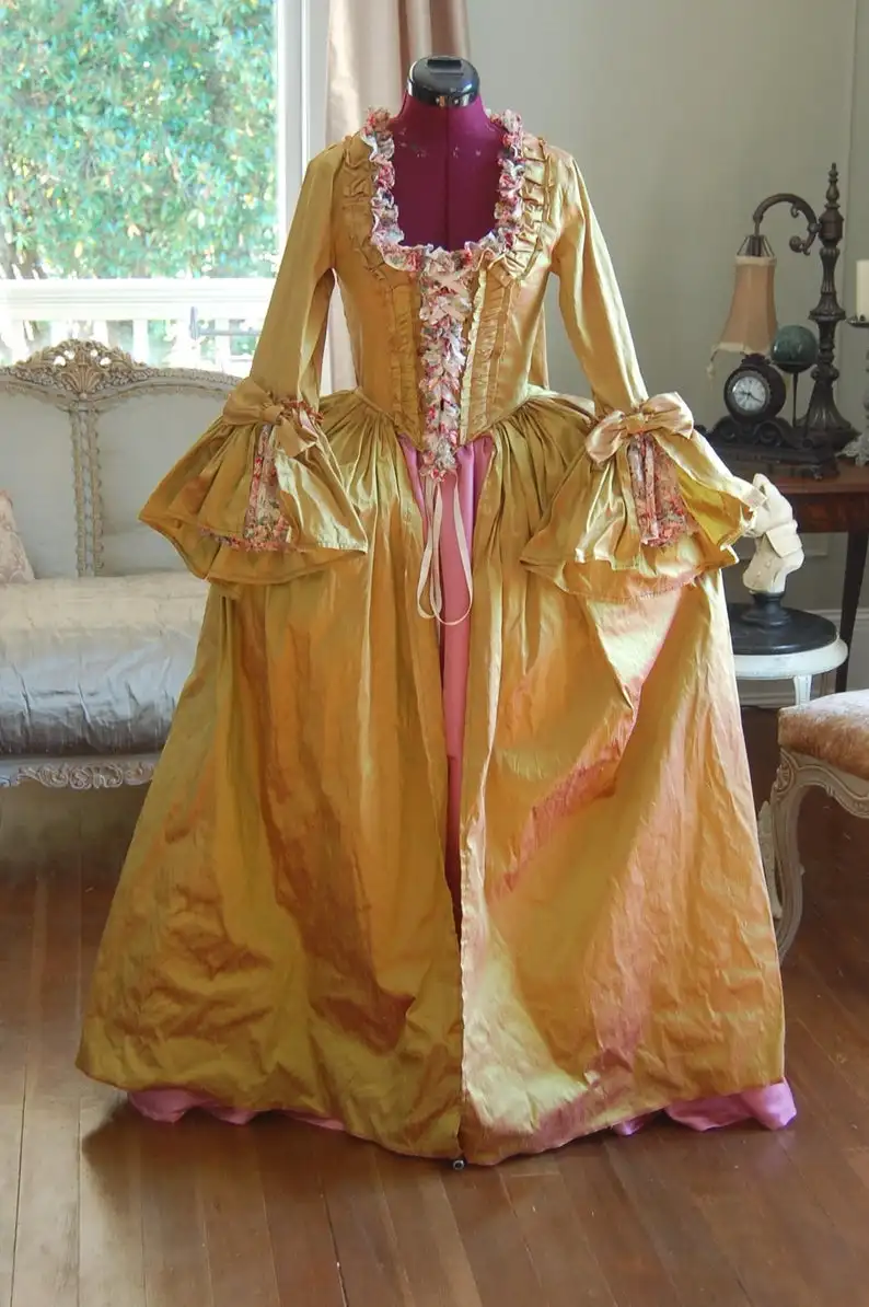 

Cosplaydiy Medieval Court Noble Princess Renaissance Costume Dress Marie Antoinette Baroque Ball Gown Halloween Carnival Party