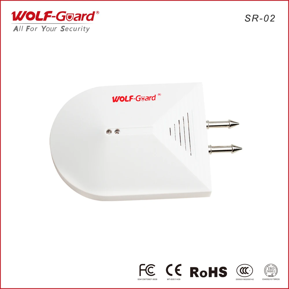 Wireless Wasser Intrusion Detektor für Home Security Wasser Leckage Sensor