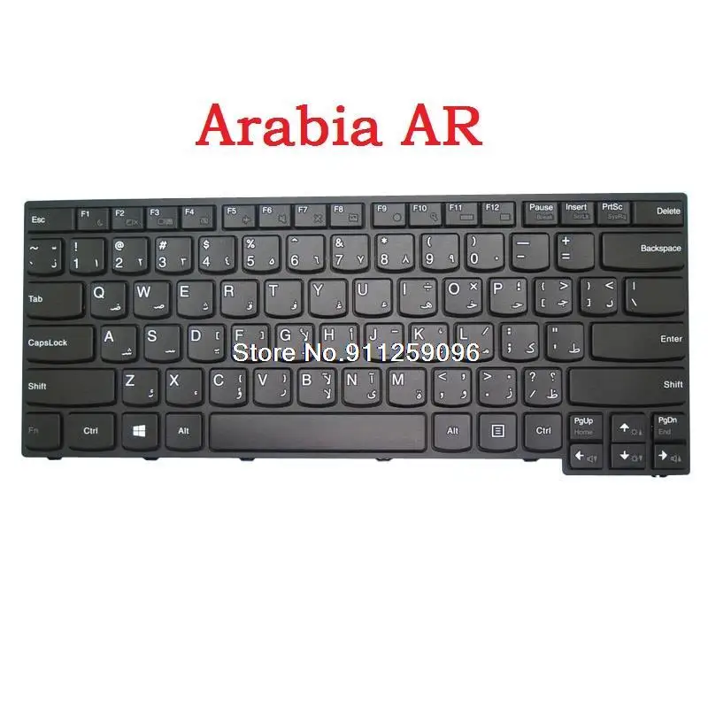 Keyboard For Lenovo E40-30 E40-70 E40-80 E41-70 E41-80 English US France FR Czech CZ Arabia AR 25215343 25215313