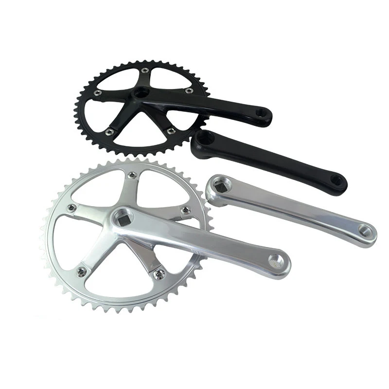 Bikcycle Crankset 49T Fixed Gear Integrated crankset Chain Wheel tooth plate Single speed bike for crankset Bike Accessories