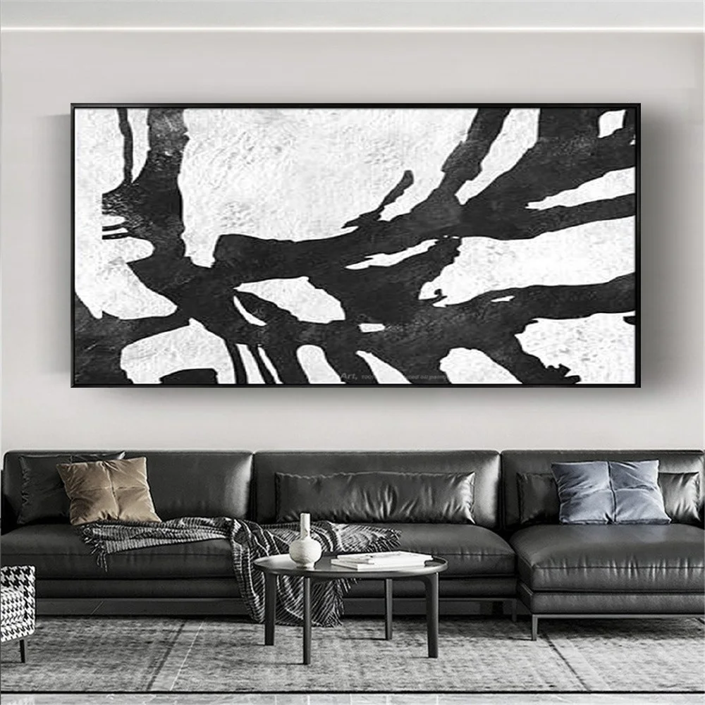 High Quality Handmade Wall Painting Modern Abstract Large Oil Paintings Living Room Office Wall Canvas Picture Decor Home Room