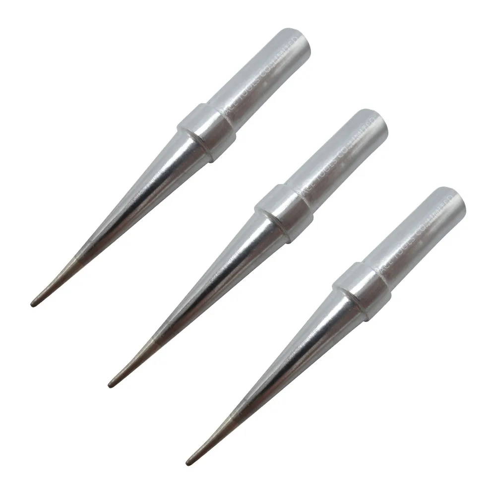 Сменный наконечник для пайки ETO, длинный конический 0,8 мм, подходит для WELLER WES51 WES50 WESD51 WE1010NA we10eu PES51 PES50 LR21 LR20, ручка