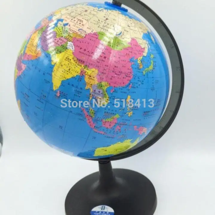 Tellurion 14cm Student A Globe Class Dedicated Educational Unisex Round Plastic Auxiliary Material For Reading Machine 2021