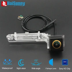 170Β° HD Golden Lens Rear View Camera For Skoda Superb Sedan MK2 VW Passat CC AHD 1080P Android Monitor Reverse Night Vision