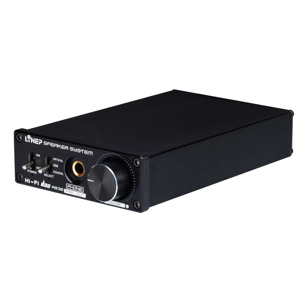 Fever HiFi All-in-One USB Sound Card Optical Fiber Coaxial Amplifier Digital Audio DAC Decoder