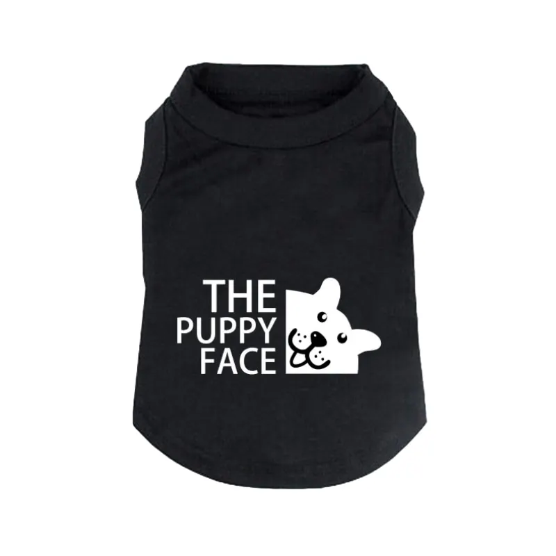 Puppy Clothes Summer Thin Dog Vest Sweater Pet T-shirt For Small Medium Dog Clothes 100% Cotton Comfortable Ropa Perro